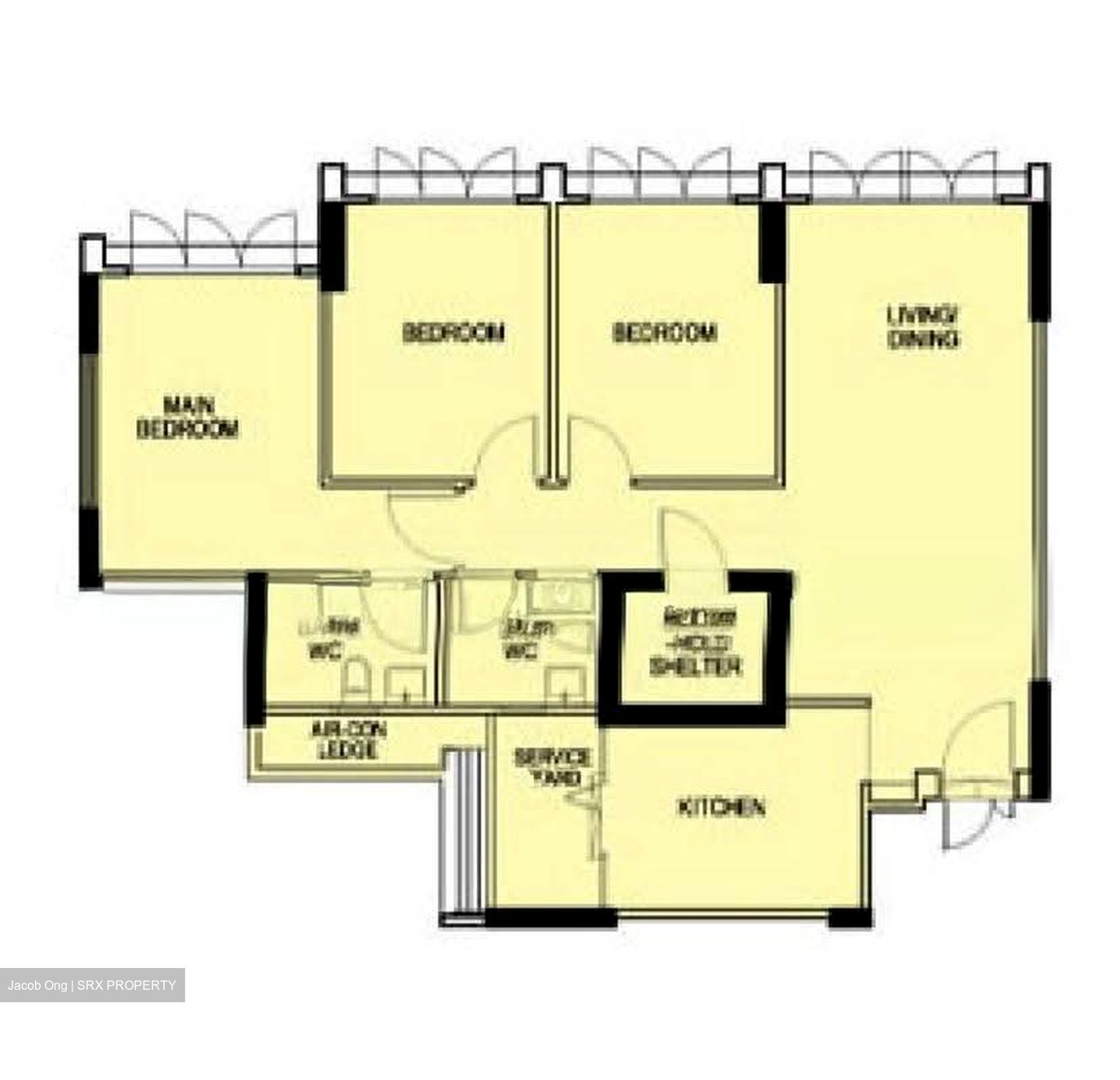Blk 178B Rivervale Arc (Sengkang), HDB 4 Rooms #635233151